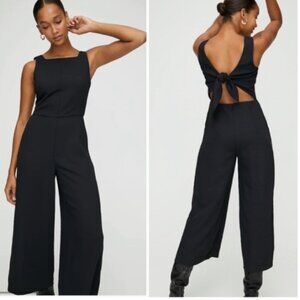 Wilfred Écoulement Jumpsuit Tie-back, sleeveless, black